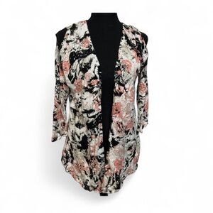 💰Dressbarn Floral Cold Shoulder Cardigan | NWT